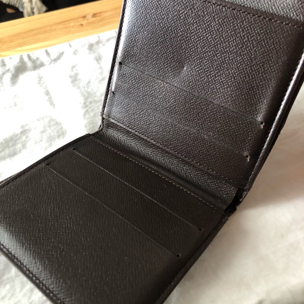 Louis Vuitton Brown Damier Compact Wallet - Picture 9 of 12